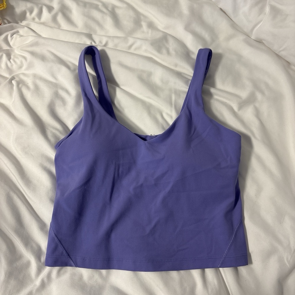 lululemon athletica Purple Crop Top